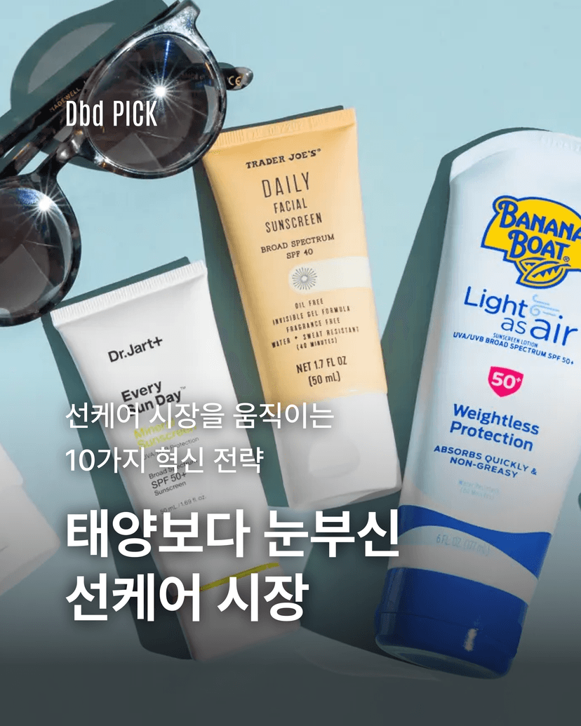 태양보다 눈부신 선케어 시장