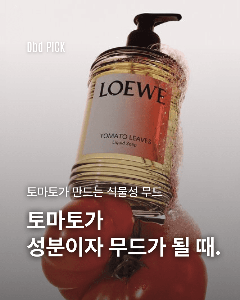 토마토가 성분이자 무드가 될 때.